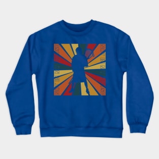 Retro Lacrosse Goalie, Vintage LAX Goalie Crewneck Sweatshirt